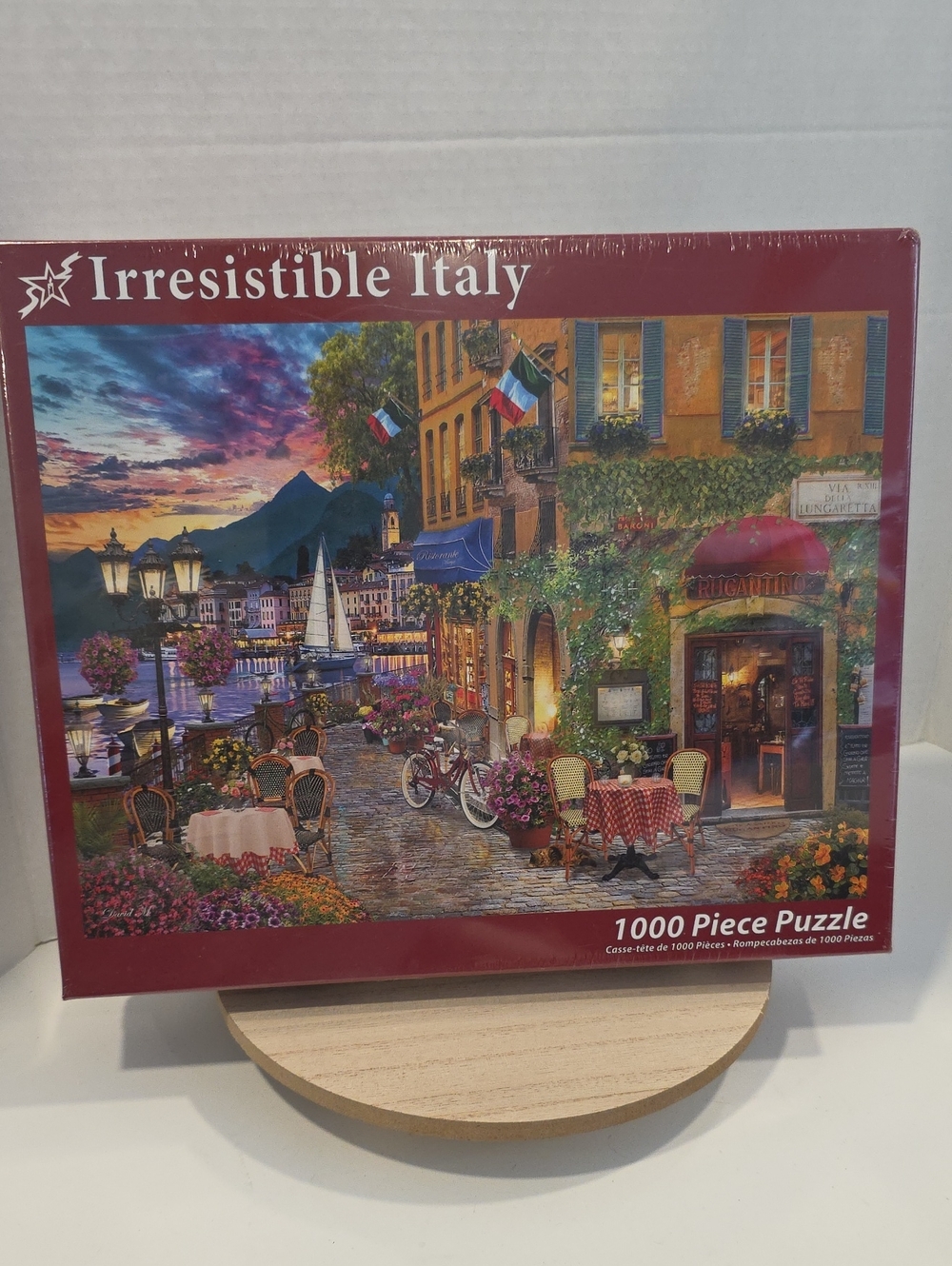 Irrisisible Italy 1000-Piece Jigsaw Puzzle - Vibrant Multi-Color NEW!